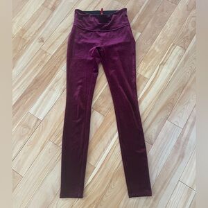 Spanx velvet legging size small